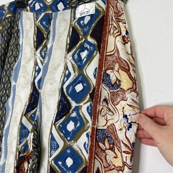 Vintage high waisted mix print pants - Picture 6 of 8